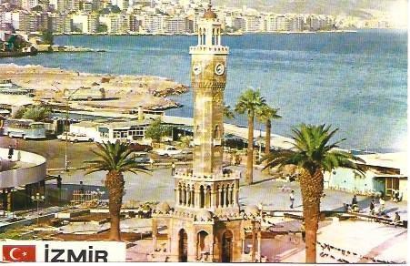 POSTAL L03656: Vista de Izmir, Turquia