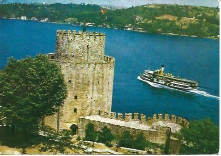 POSTAL L03662: Torre en el Bosforo. Estambul