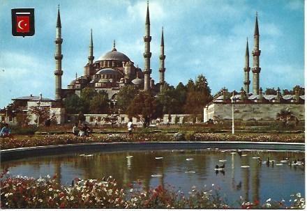POSTAL L03669: Mezquita de Suleiman en Estambul