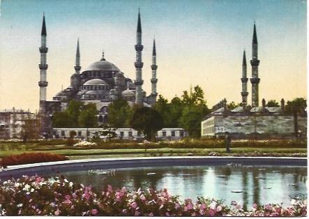 POSTAL L03645: Estambul. La Mezquita Azul