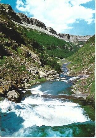 POSTAL L03612: Rio en el Parque Nacional de Ordesa