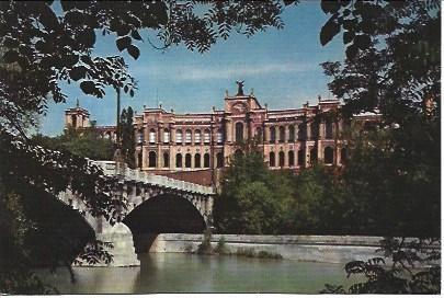 POSTAL L03619: Munich. Monumento a Maximiliano