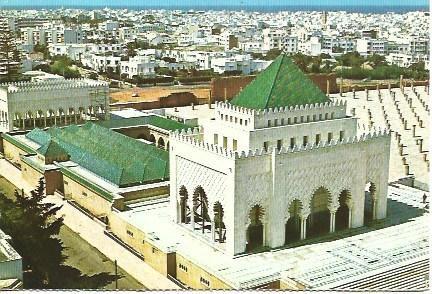 POSTAL L03626: Rabat. Mausoleo a Mohammed V