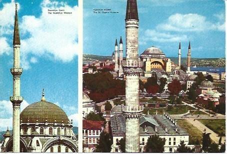 POSTAL L03631: Estambul. Panoramica de Santa Sofia