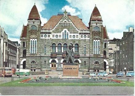 POSTAL L03627: Helsinki. Edificio Nacional