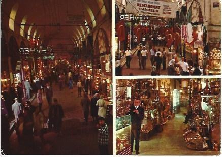 POSTAL L03733: Aspectos del Gran Bazar de Estambul
