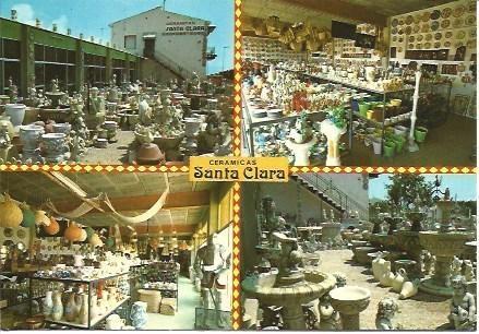 POSTAL PUBLICITARIA L03742: Altea. Ceramicas Santa Clara