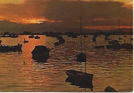 POSTAL L03749: Anochecer en la Costa Brava