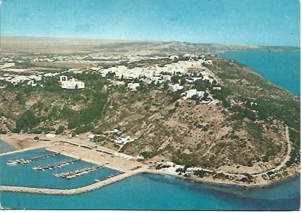 POSTAL L03716: Vista aerea de Sidi Bou Said, Tunez
