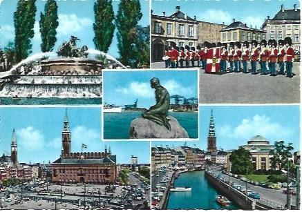 POSTAL L03699: Copenhagen. Vistas de la ciudad