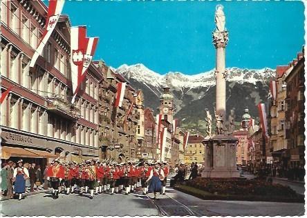 POSTAL L03701: Calle de Maria Teresa en Innsbruck, Austria