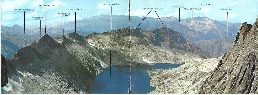 POSTAL L03705: Pirineo Aragones. Panoramica