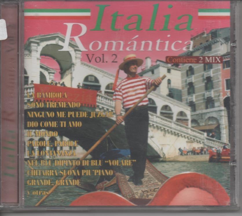 CD E00070: Cd Música. Italia Romantica vol. 2