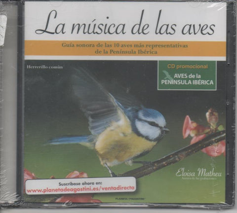 CD E00066: Cd Música. La música de las aves