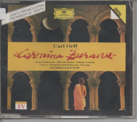 CD E00063: Cd Música. Carl Orff Carmina Burana