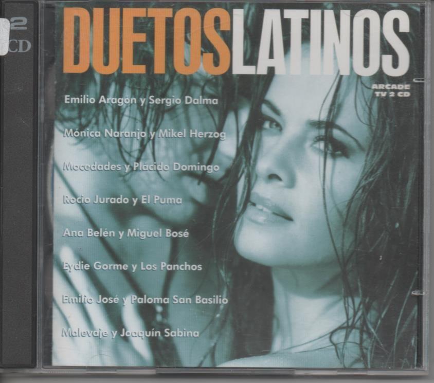 Cd E00056: Cd Música. 2 Cd's.Duetos Latinos