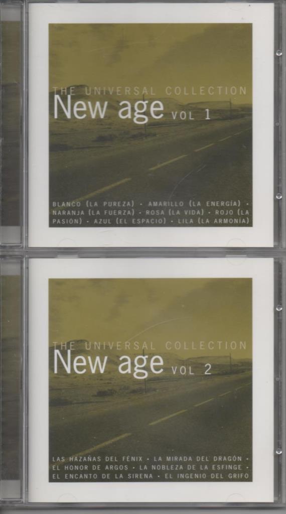 CD E00097: Cd Música, 2 Cds The Universal Collection New Age