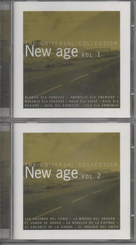 CD E00097: Cd Música, 2 Cds The Universal Collection New Age