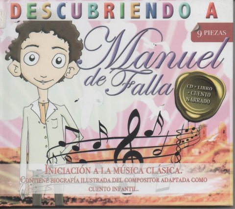 CD E00096: Cd Música, Descubriendo a Manuel de Falla. Inicicción a la música clásica