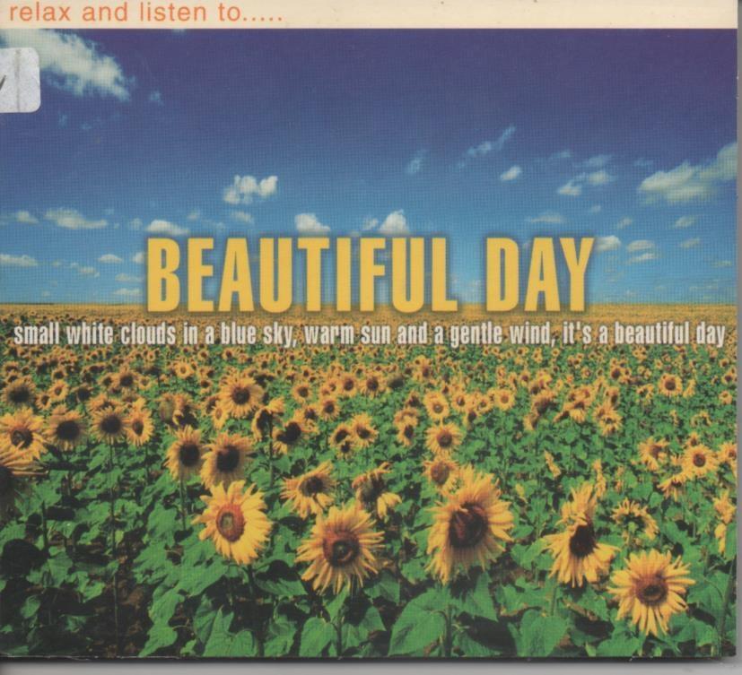 CD E00094: Cd Música. Beautiful Day, relax and listen to…