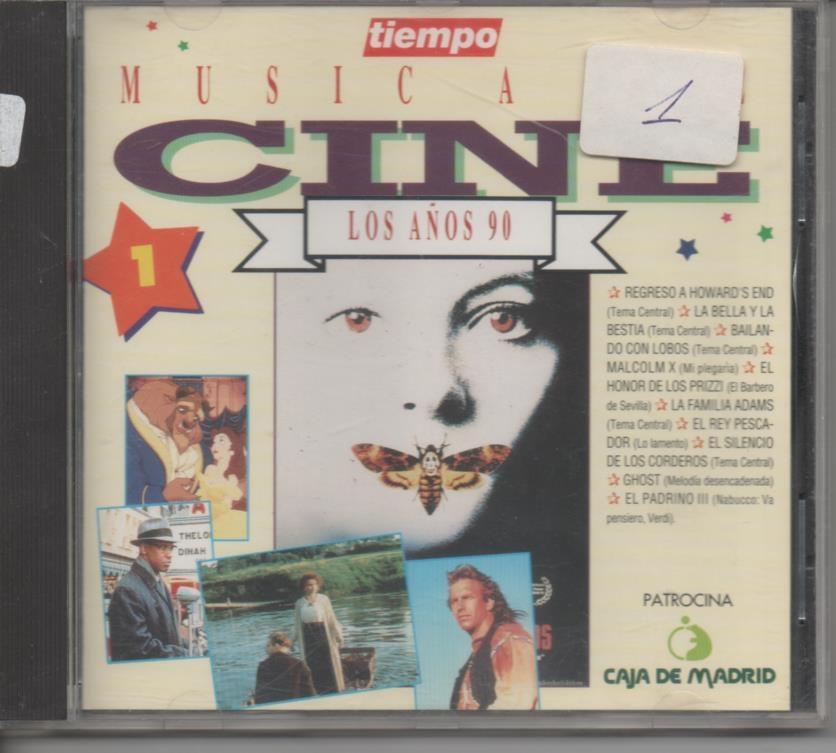 CD E00085: Cd Música Música de Cine 1 Los años 90