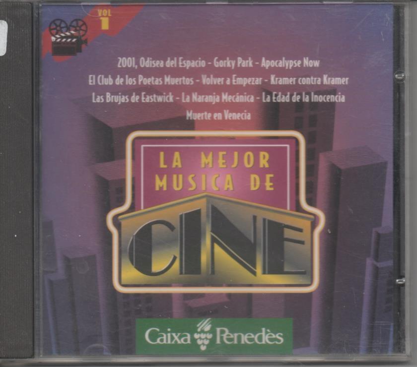 CD E00022: Cd Música. La Mejor Música de Cine. Caixa Penedes