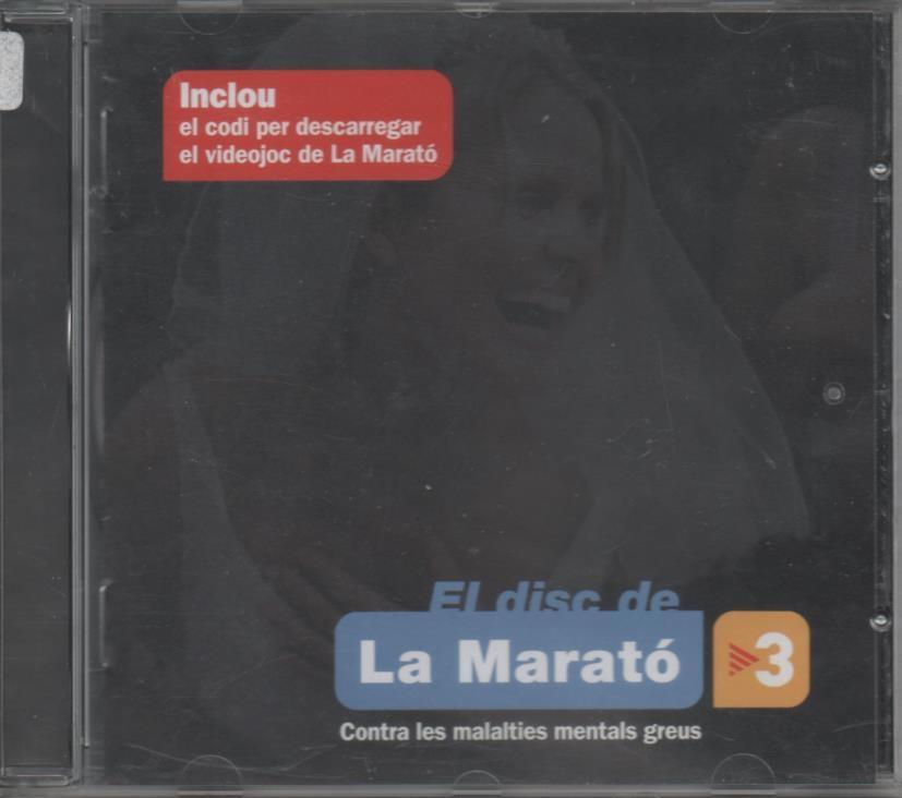 CD E00015: Cd Música. El disc de la Marató .Contra les malalties mentals greus. 