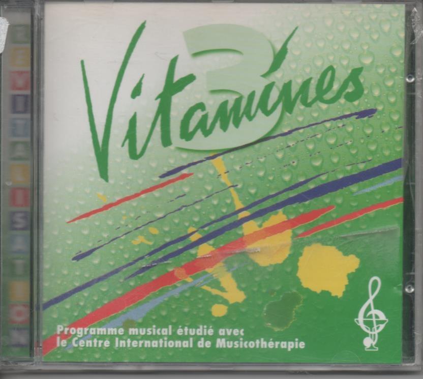 CD E00010: Cd Música. Musica terapeutica. Vitamines 3