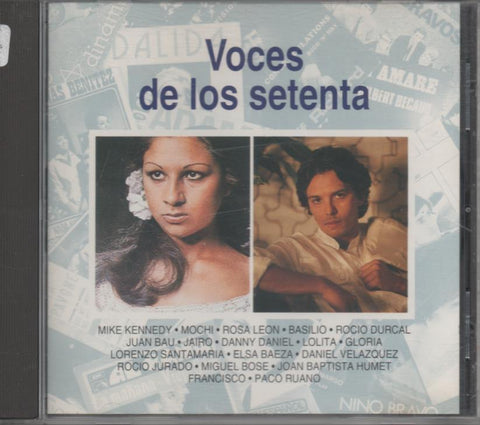 CD E00007: Cd Música. Voces de los sesenta, 