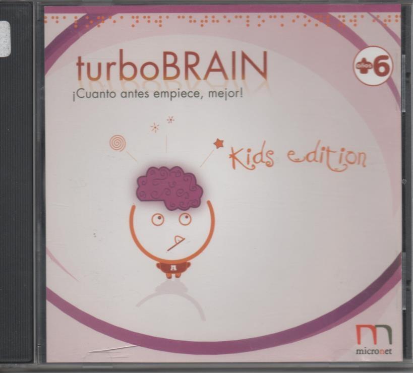 CD E00004: Cd Juego infantil. TurboBrain