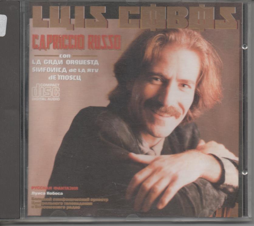 CD E00038: Cd Música. Luis Cobos. Capriccio Russo
