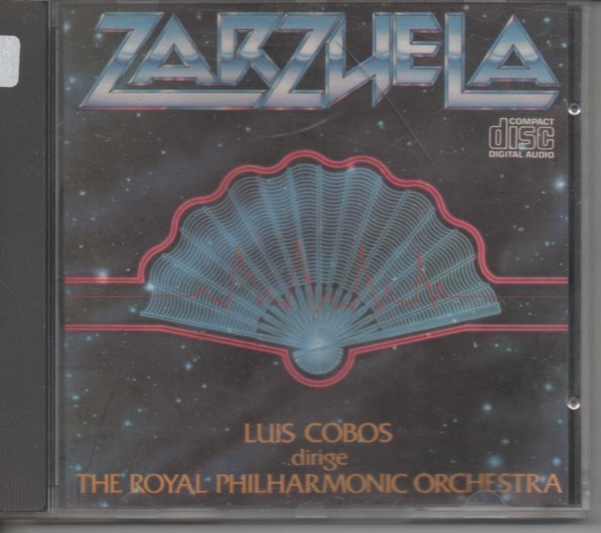 CD E00036: Cd Música. Luis Cobos. Zarauela