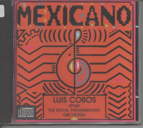 CD E00034: Cd Música. Luis Cobos. Mexicano