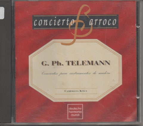 CD E00028: Cd Música. Concierto Barroco G.Ph. Teleman