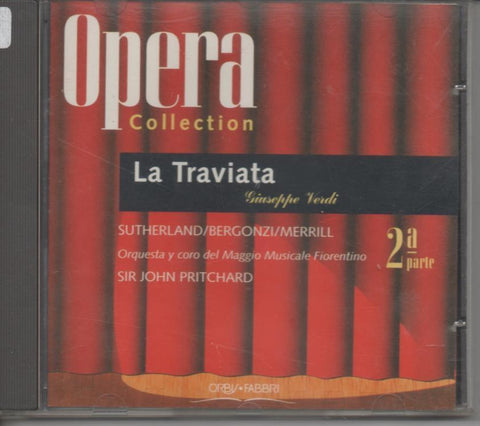 CD E00027: Cd Música. Opera Collection. La Traviata 2ª parte