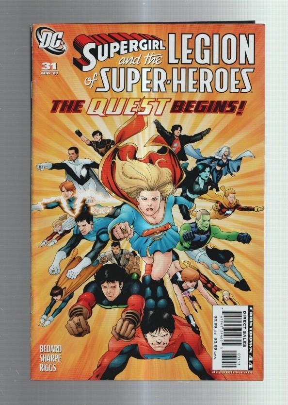 Supergirl and the Legion os superheroes numero 31