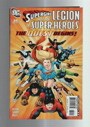 Supergirl and the Legion os superheroes numero 31
