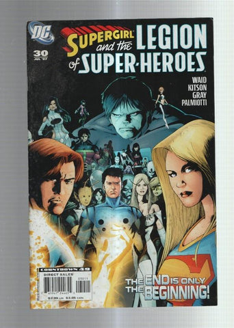 Supergirl and the Legion os superheroes numero 30