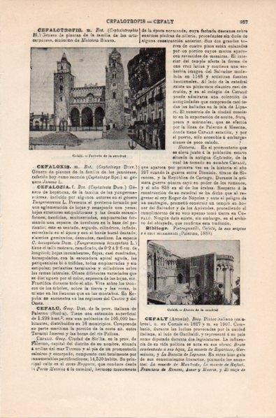 LAMINA V11858: Catedral de Cefalu, Sicilia