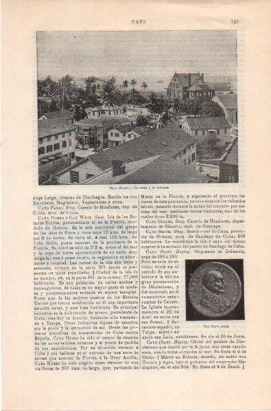 LAMINA V11831: La rada y Aduana en Cyo Hueso
