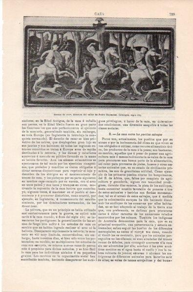 LAMINA V11833: Escena de caza