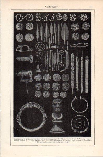 LAMINA V11871: Arte celta