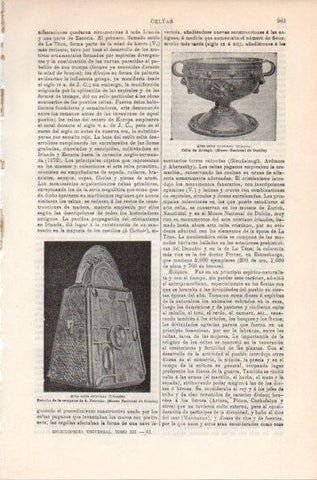 LAMINA V11872: Arte celta cristiano