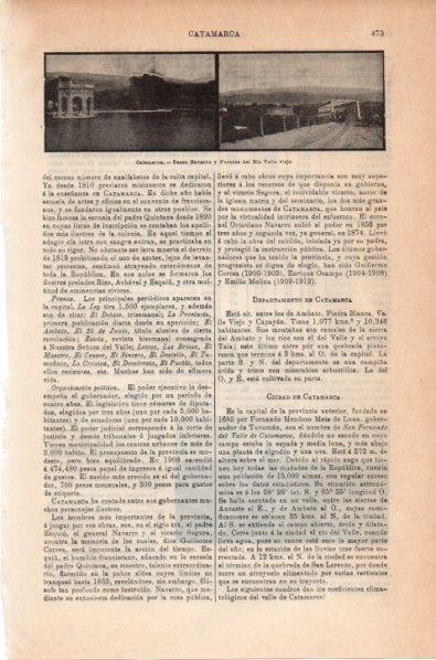 LAMINA V11774: Paseo Navarro en Catamarca