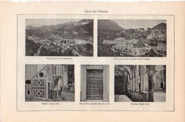 LAMINA V11822: Vistas de Cava dei Tirreni