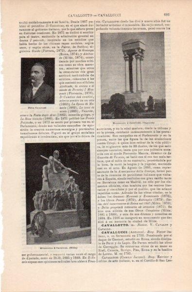 LAMINA V11823: Monumento a Cavallotti
