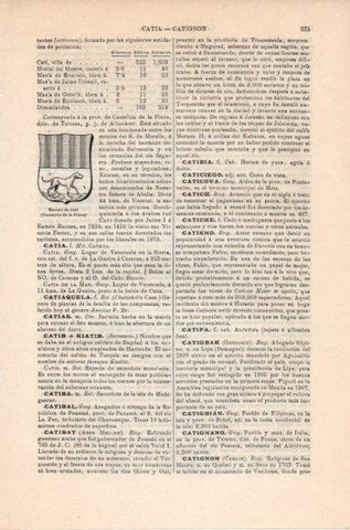 LAMINA V11795: Escudo de Cati