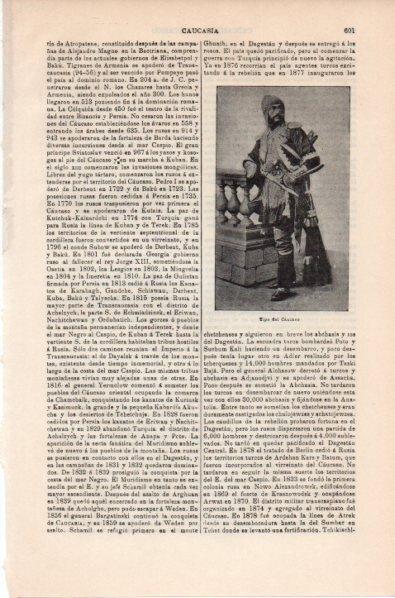 LAMINA V11804: Tipo del Caucaso 