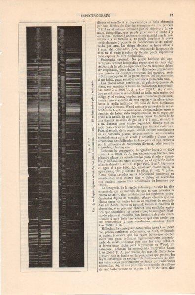 LAMINA V11998: Espectrograma