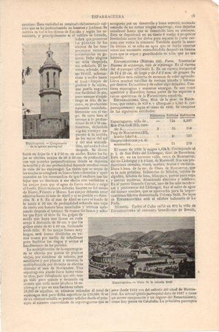 LAMINA V11990: Iglesia y Colonia Sedo en Esparraguera, Barcelona